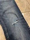 Banana Republic Vintage Straight Jeans Men's 33X34 Dark Wash Distressed Y2K — photo 4