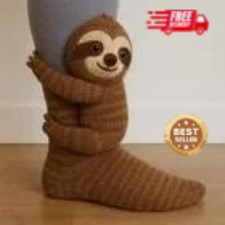 Cute 3D Animals Socks Knitted Sloth Warm Floor Socks Unisex Funny Christmas Gift