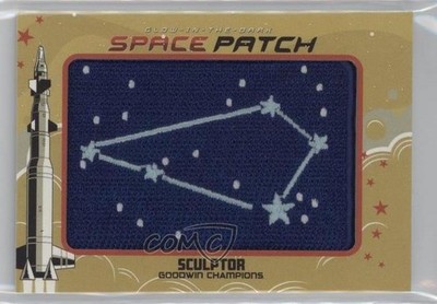 2023 Upper Deck Goodwin Champions Glow in the Dark Space Sculptor Patch 5a0