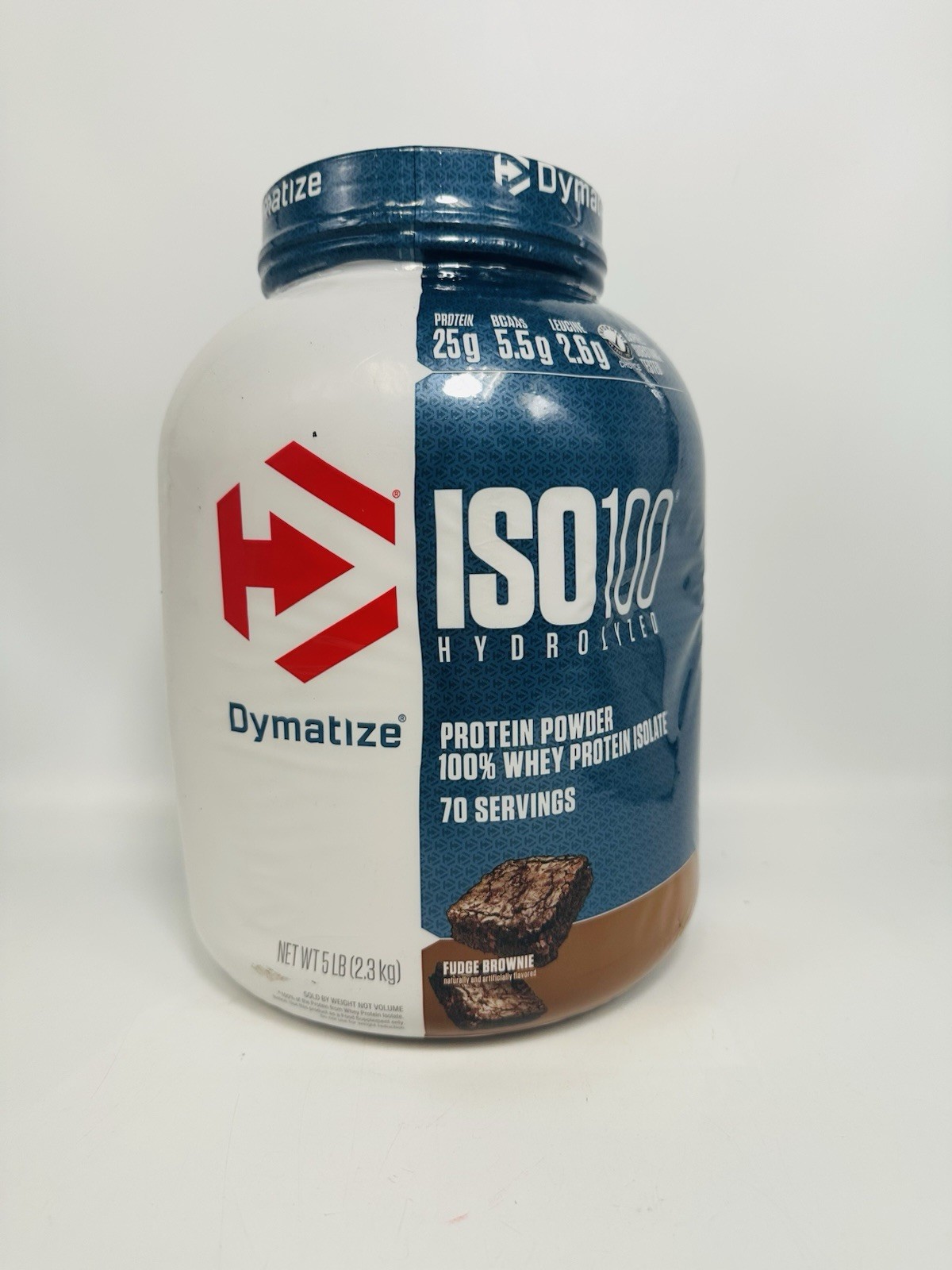 Dymatize ISO100 Hydrolyzed Whey Protein Powder, Gourmet Chocolate 5 Lbs *04/2028