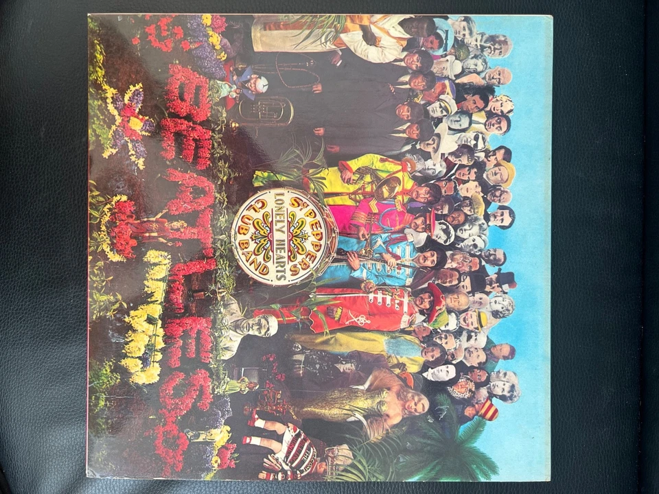 BEATLES / Sgt.Peppers lonley -LP-Vinyl:NM-/ Cover: EX /1st.D.'69-FLIP-CARDBOARD - Bild 2 von 4
