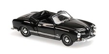 Minichamps 1:43 VOLKSWAGEN KARMANN GHIA CABRIOLET - 1955 - BLACK