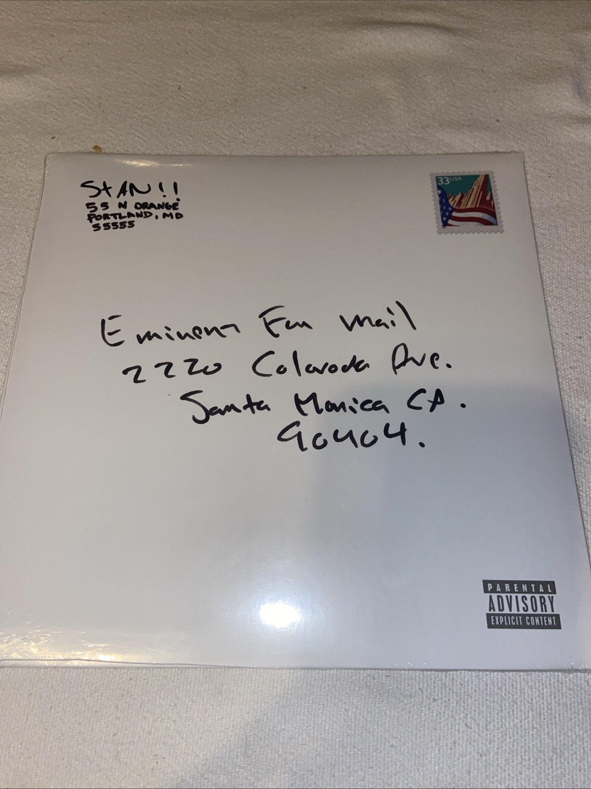 Eminem Stan and Bad Guy 7 Vinyl Single Limited Edition Sealed Mint Condition