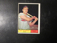1961  TOPPS #140 GUS  TRIANDOS  ORIOLES      EX+/EXMT