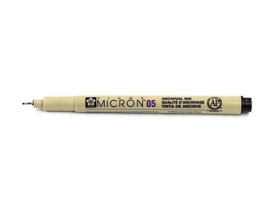 Bruynzeel Sakura Fineliner Pigma 0.45mm Black 12 Count