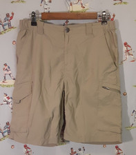 Columbia Omni-Shade Cargo Shorts Mens 32x10 Outdoor Hiking Sun Protection