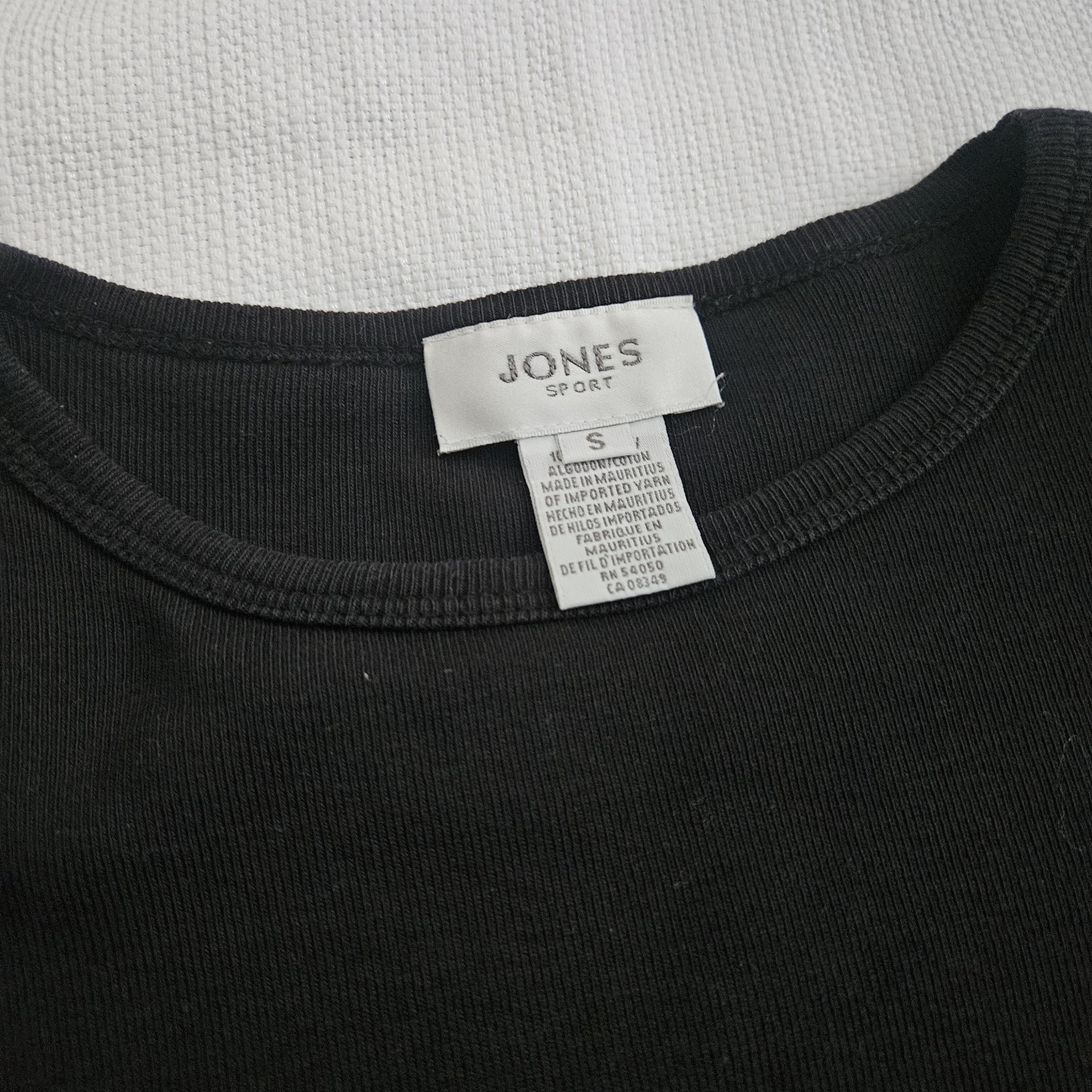 Womens Small Black Long Sleeve Basic Base Layer T… - image 2