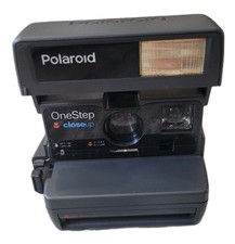 Vintage Polaroid OneStep Close Up 600 Instant Film Camera W/ Strap