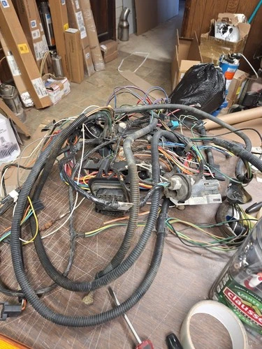 73-80 Chevy GMC pickup truck factory Wiring Harness complete/ NO tail harness