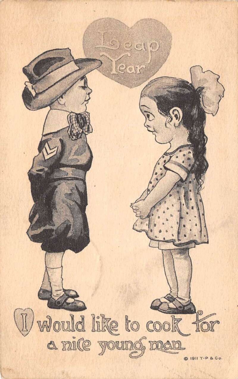 Leap Year Series, Boy & Girl, Cook For A Nice Young Man, T-P & Co., PCU16022