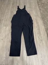 Duluth Trading Flexpedition Overalls Women s XL Regular Black Gardening Bib