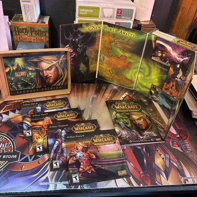 World of Warcraft Game Of The Year + Burning Crusade DLC + Wrath Lich King DLC