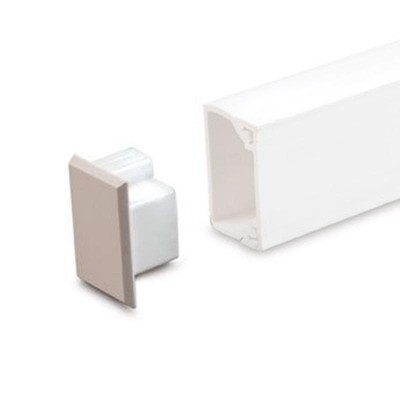 Produktbild von PVC Kabelkanal 38mm X 25mm – Selbstklebend, Mini-Trunking Für Kabelmanagement