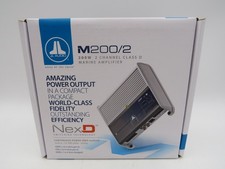 JL Audio M200/2 2-channel marine amplifier 75...