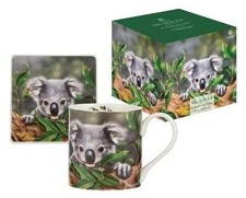 Ashdene Babies of the Bush Mug & Coaster Set - Koala Joey