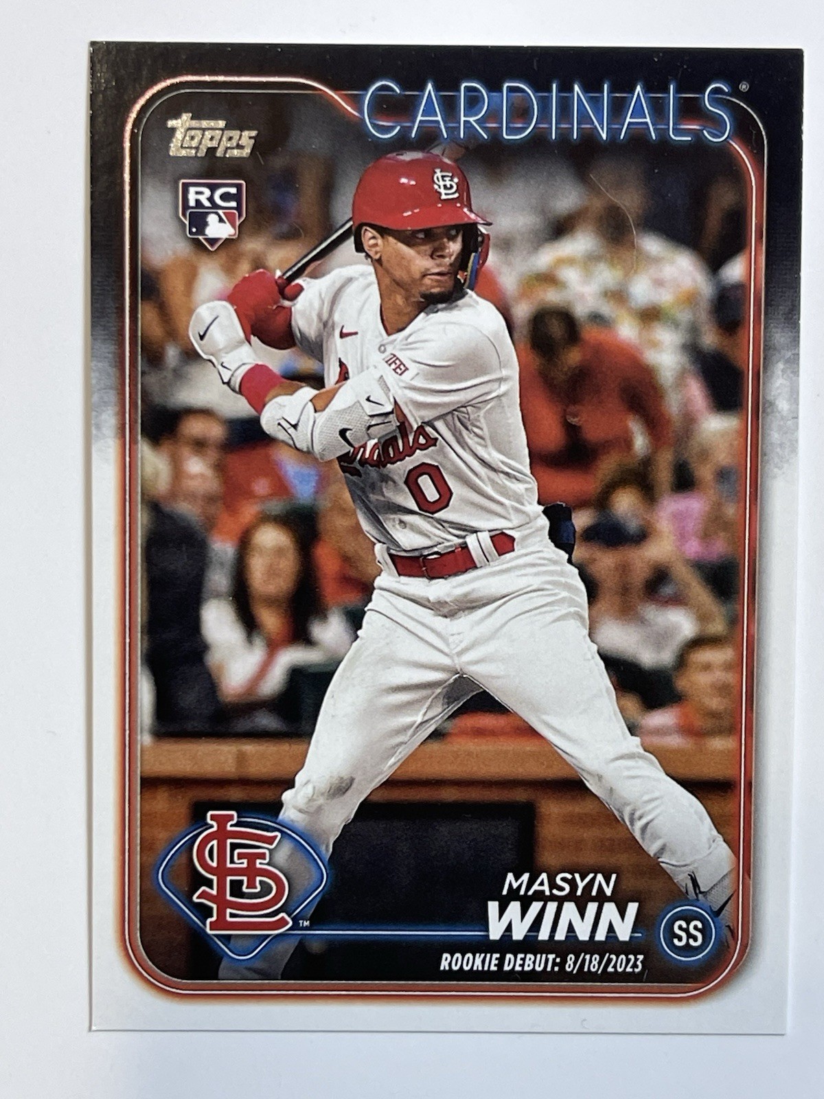 2024 Topps Update Series - Rookie Debut Masyn Winn #US272 (RC)