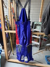 Vintage Purple and Red Spyder Bib Ski Pants Size Large