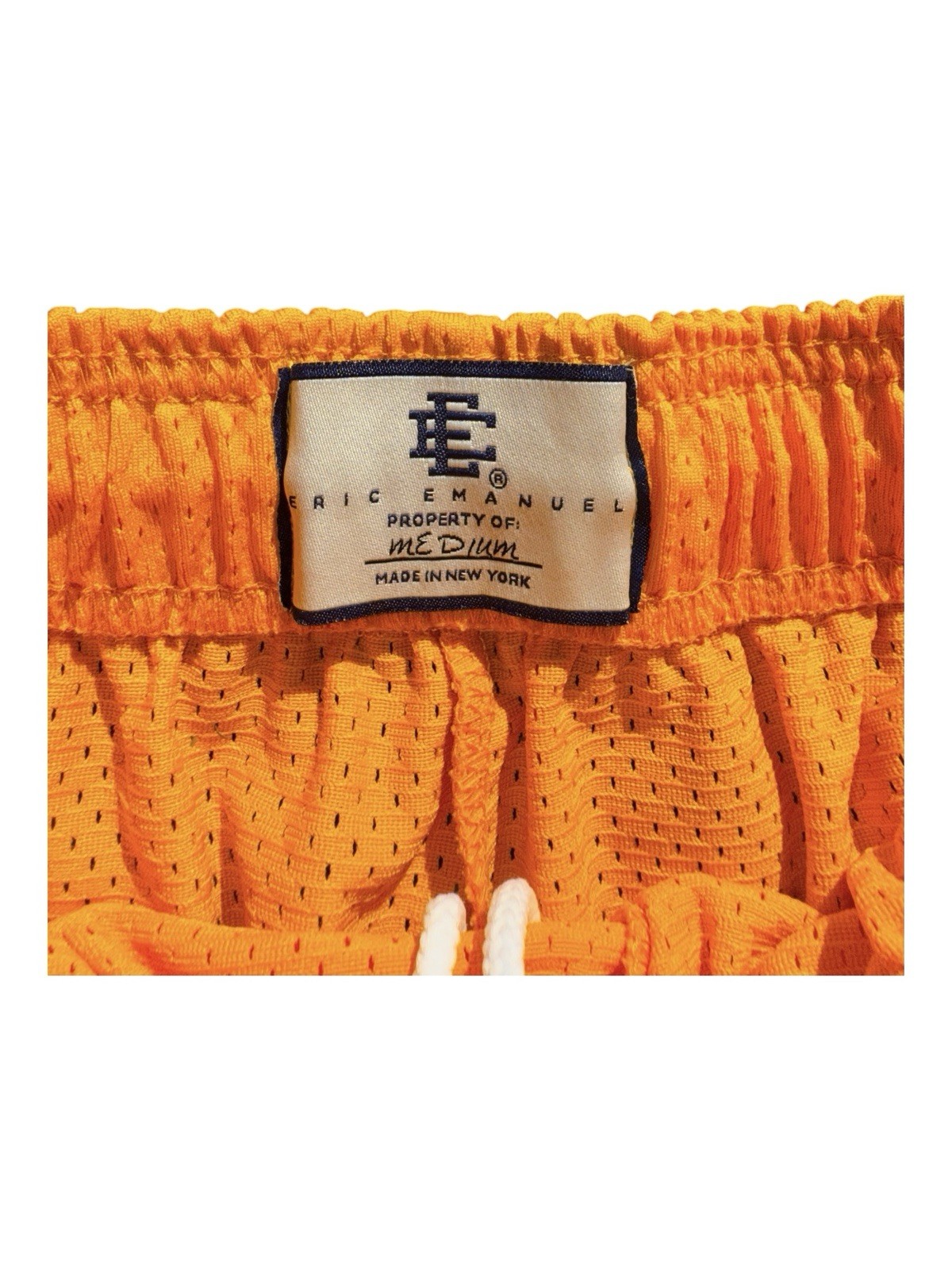 Eric Emanuel EE Basic Shorts Yellow Size Medium - image 3