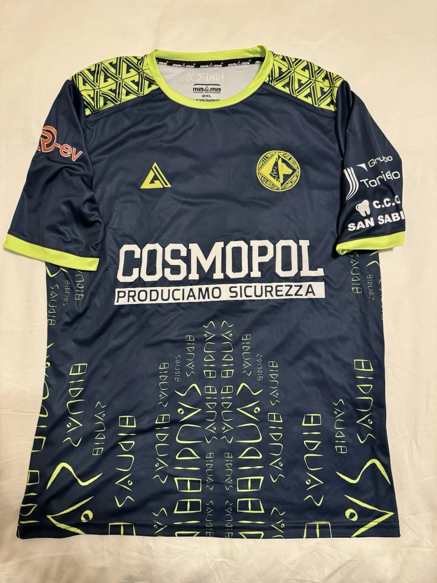 Maillot Avellino N°15 Match Porté Haut Jersey Camiseta COA