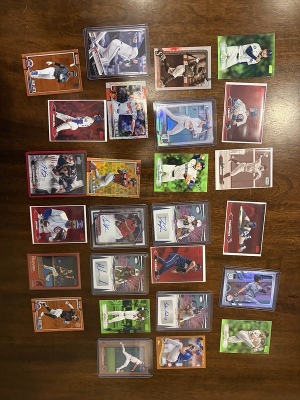 BASEBALL AUTO/Numbered/Parallel Lot 20+ Football Red Sox Soto