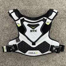 STX Cell V Lacrosse Sport Chest Protector/Pads Youth Small- No Tags See Meas’nts