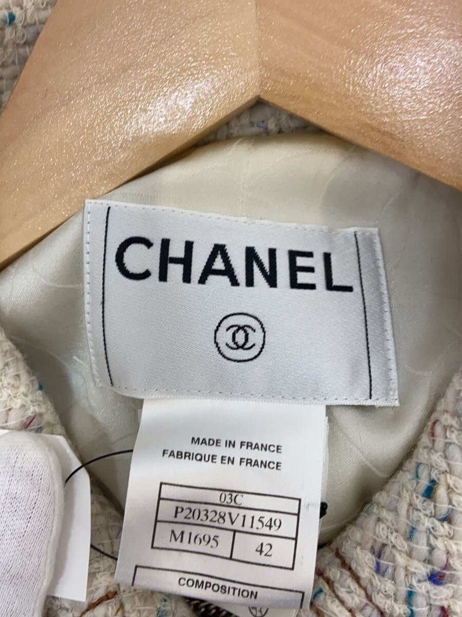 SETUP 40 Wool Cream-colored Plain P20369V11549 Us… - image 3