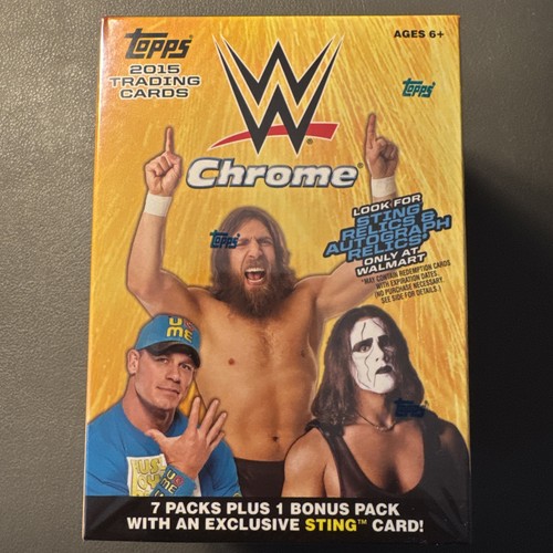 Blaster Box 2015 Topps Chrome WWE card
