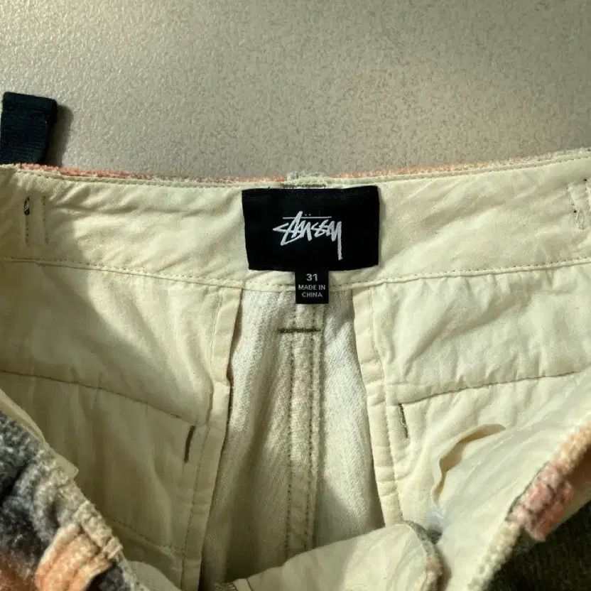 Stussy Corduroy Flower Pants - Black, Heavy Used thumbnail 3