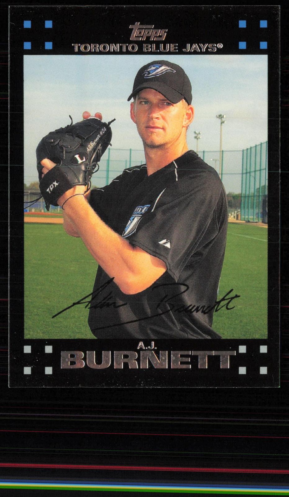 2007 Topps #334 A.J. Burnett