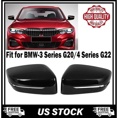 For BMW G20 G26 G26 G30 G31 G11 G14 G15 Pair Carbon Fiber Look Mirror Cover Caps