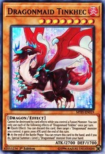 Yu-Gi-Oh TCG MYFI-DE019 SR Dragonmaid Tinkhec Mystic Fighters