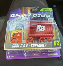 Mga Cartuned Rigs Series 2 Cool C.o.e. Container 02 164 Diecast Red Truck Mga Cartuned Rigs Series 2 Cool C.o.e. Container 02 164 Diecast Red Truck