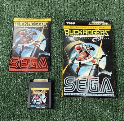 BUCK ROGERS PLANET OF ZOOM Atari Vic-20 Sega complete in box NEW / MINT
