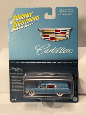 JOHNNY LIGHTNING - WHITE LIGHTNING - 1966 CADILLAC HEARSE - HOBBY EXCLUSIVE !!! - Image 1 of 3