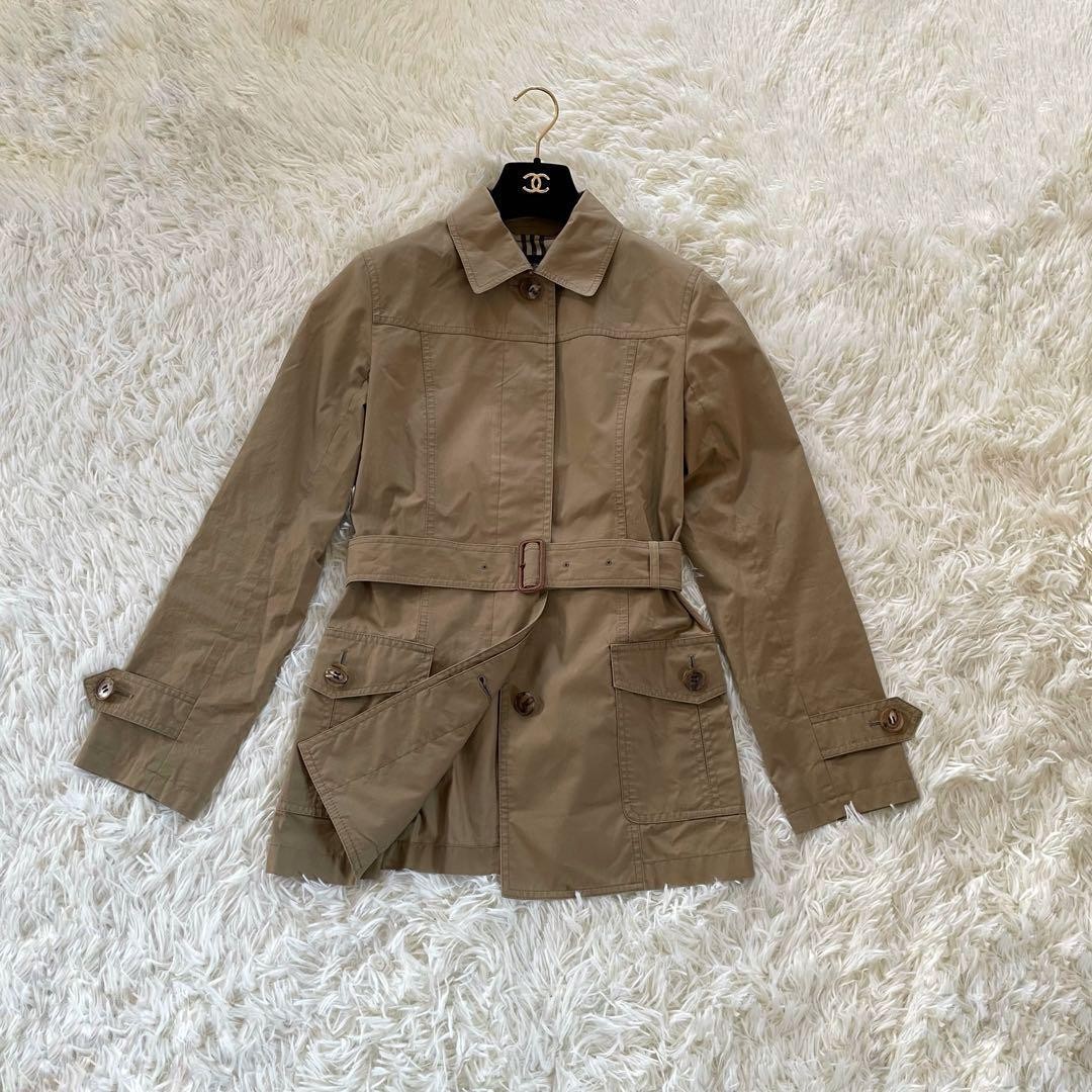 Burberry London Short Coat Jacket for Men Stylish Waterproof Outerwear