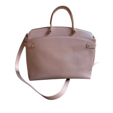 Furla Agata Medium Saffiano Leather Satchel with Strap Light Pink