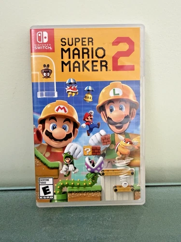 Super Mario Maker 2 (Nintendo Switch) *Game & Case - Tested*