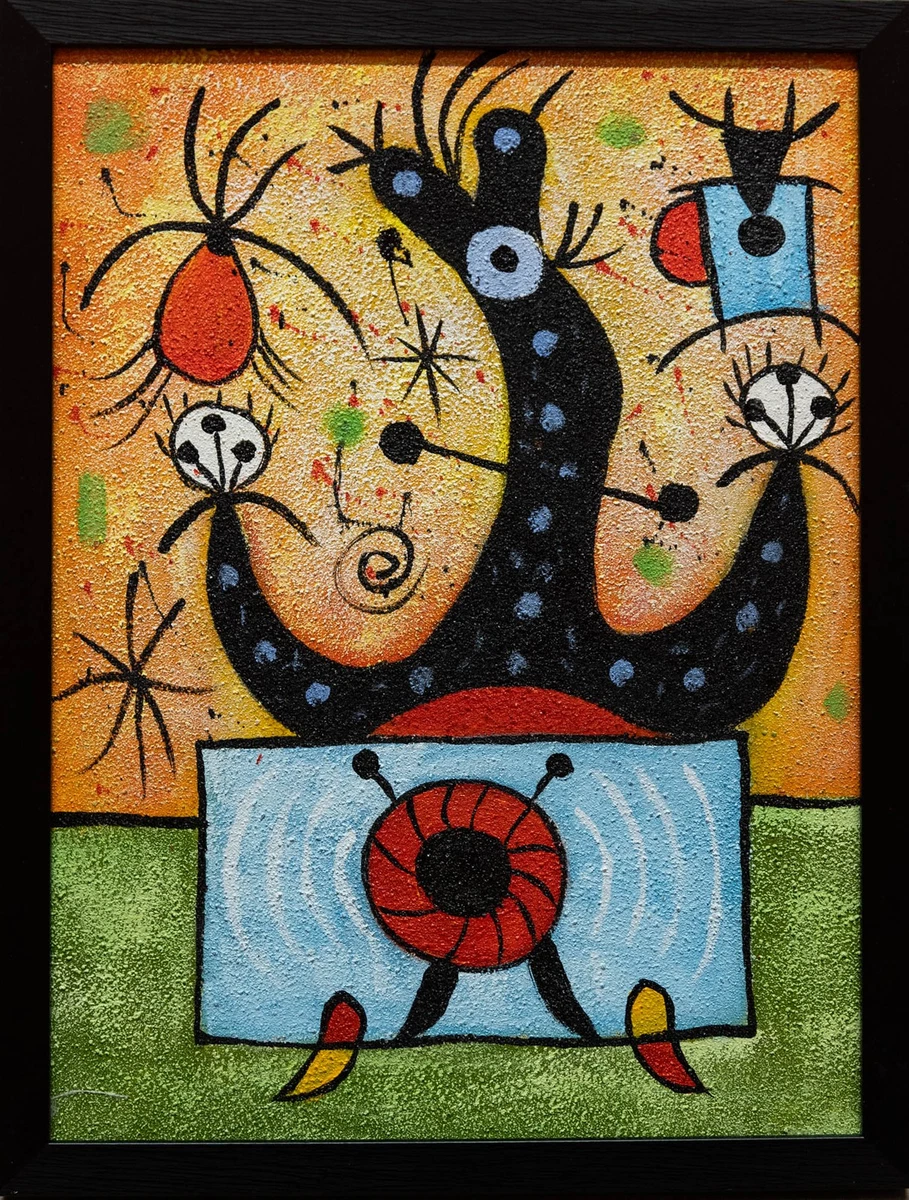 Preços baixos em Pinturas de arte original de Joan miro | eBay