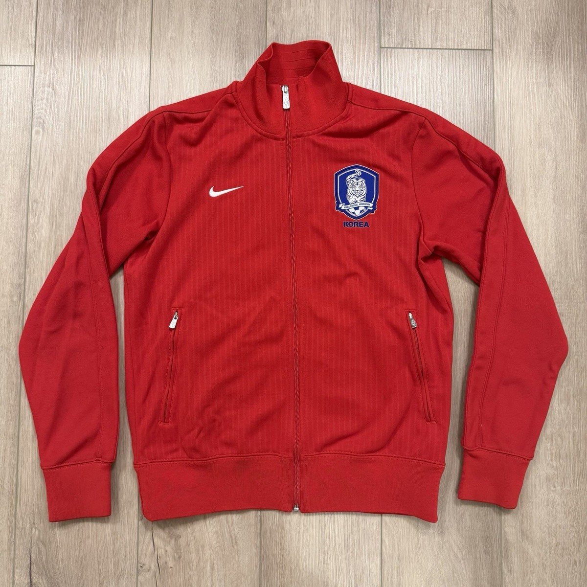  韓国 トラックジャケット Nike Korea Soccer 12/13 National Team Zip Track Jacket Men's Size