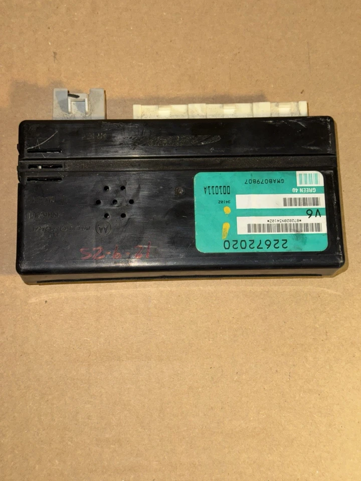 22672020 bcm carrocería módulo control ordenador 2001 Saturn L300 Foto 3 de 4