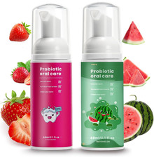 Fluoride Free Foam Kids Toothpaste - Natural Teeth Clean and Whitening Toothpast
