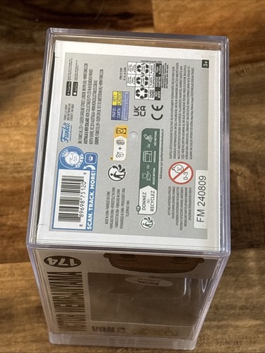 Gregg Popovich Signed Victor Wembanyama Spurs Funko Pop #174 PSA Authentic Encap - Picture 5 of 6