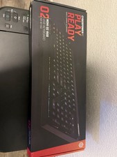 CYBERPOWERPC NOHI 02 RGB Gaming Keyboard Wired USB Illuminated Black QWERTY