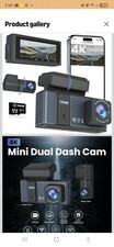 Dashcam Front and Rear Camera,TVFEA Dash cam 4K,Dual Dash Camera for Cars...