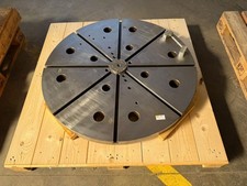 AMF Zero-Point-System Runde Aufspannplatte &Oslash; 1000 mm mit 8 Spannnuten