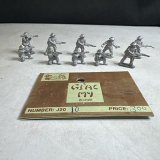 Stan Johansen Miniatures #J20 Collection Of 10 Pcs