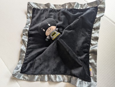 Hallmark DC Comics Lovey Batman Baby Security Blanket Satin Itty Bittys
