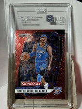 Shai Gilgeous-Alexander 2024PaniniPrizm #79 Monopoly Question Mark Prizm Tag 10
