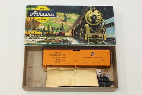 Kit refrigerador de madera Soo Line Union URTX 5626 refrigerador URTX 5626 escala HO Athearn 5213 40' | Zustand: Used
