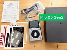 FiiO X5 2nd Gen Hi-Res Digital Audio Player DAP Tested w/ Box Accessories